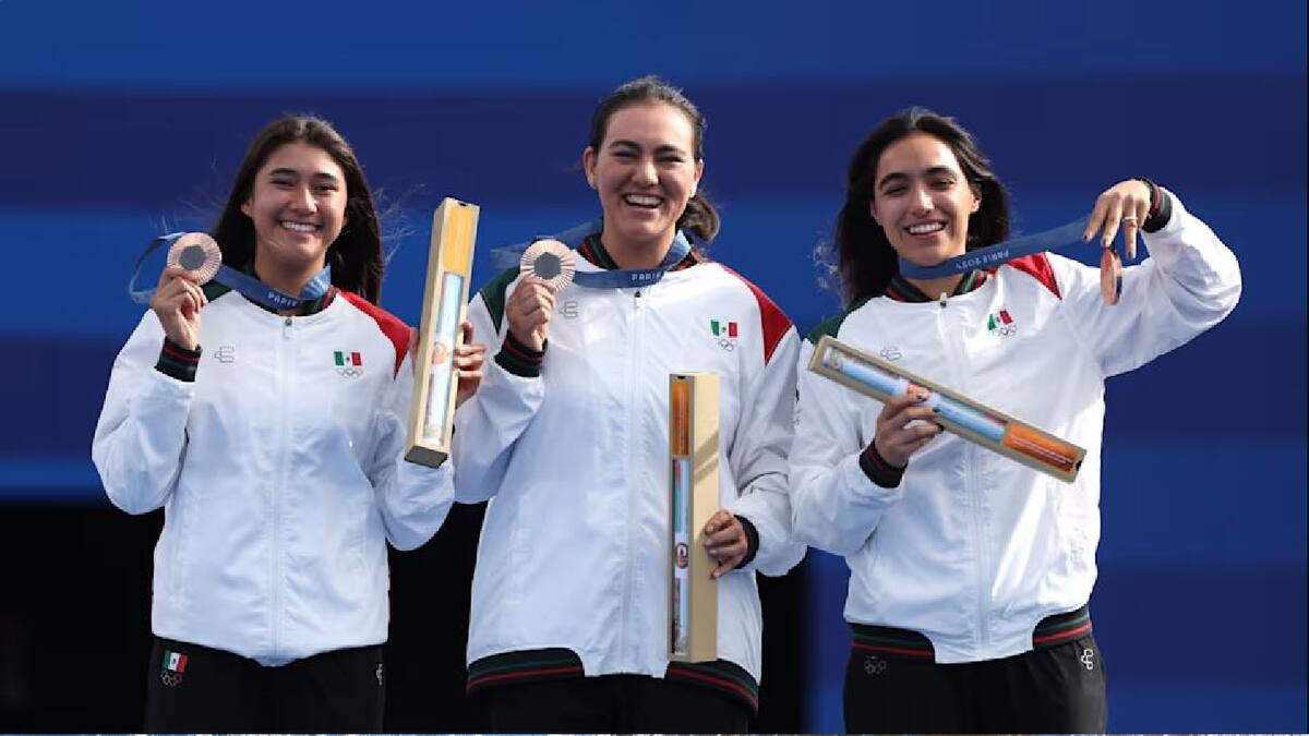 Ángela Ruiz, Alejandra Valencia y Ana Vázquez, competirán en los 32vos de Final de tiro con arco individual. / Foto: Getty Images.