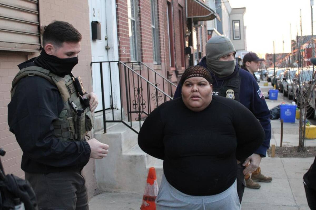 Virginia Basora-González fue arrestada en Filadelfia tras haber reingresado ilegalmente a EU. | Crédito: Servicio de Inmigración y Control de Aduanas de Estados Unidos