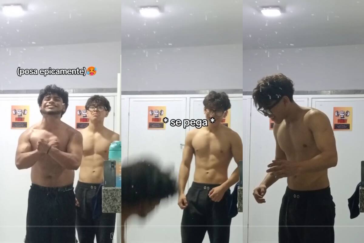 VIDEO: joven se desmaya tras forzar su cuerpo al intentar presumir sus músculos