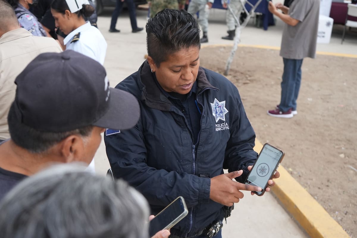 Realizan jornada de seguridad en Sánchez Taboada
