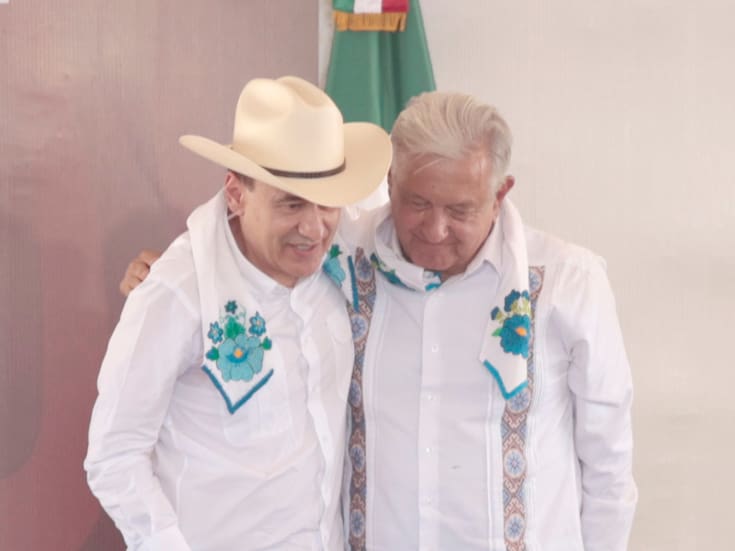El gobernador Alfonso Durazo felicita a López Obrador por la presentación de su libro “Grandeza”