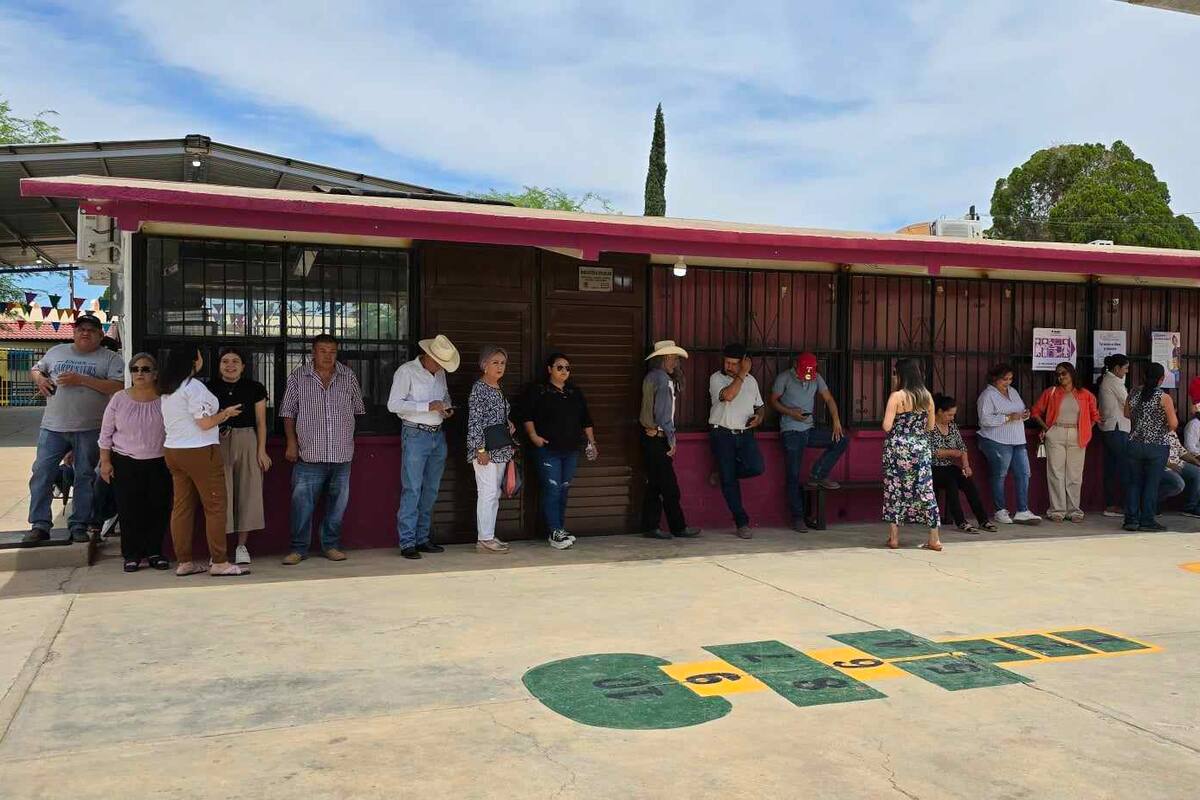 Baviácora inicia jornada electoral sin contratiempos