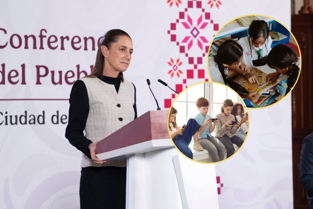 Sheinbaum anuncia que antes del regreso a clases se definirá el uso de celulares en las escuelas mientras expertos piden retirarlos durante toda la jornada