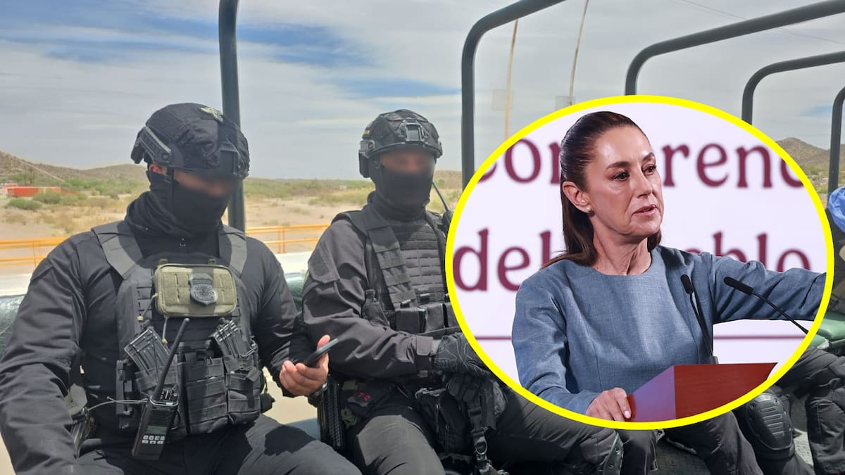 Claudia Sheinbaum desmintió la participación de agentes de ICE en operaciones contra el narco en México, afirmando que la fotografía publicada por la Embajada de Estados Unidos es falsa.
