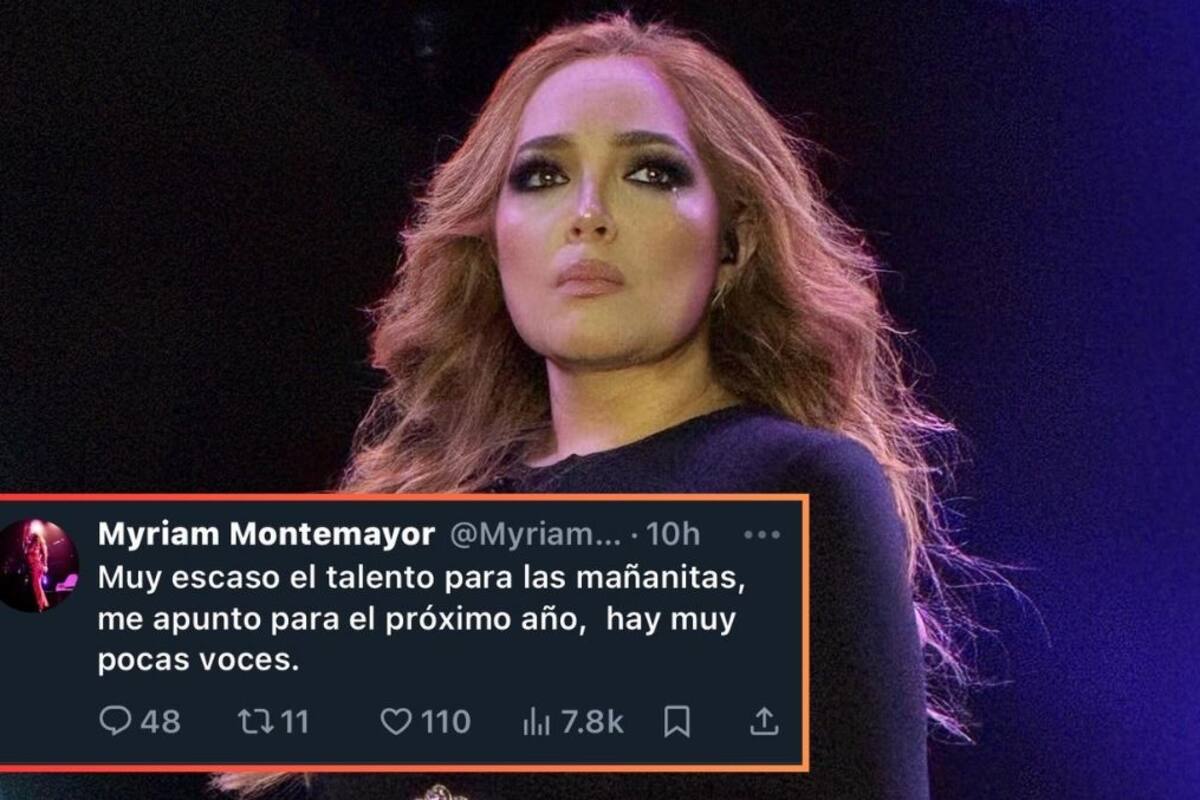 Myriam Montemayor crítica a los cantantes de las Mañanitas a la Virgen: “Muy escaso el talento”