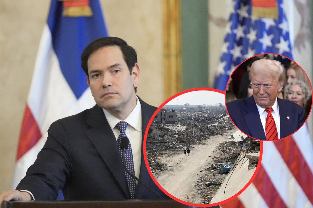 Marco Rubio: Los palestinos tendrán que reubicarse “provisionalmente” para reconstruir la Franja de Gaza
