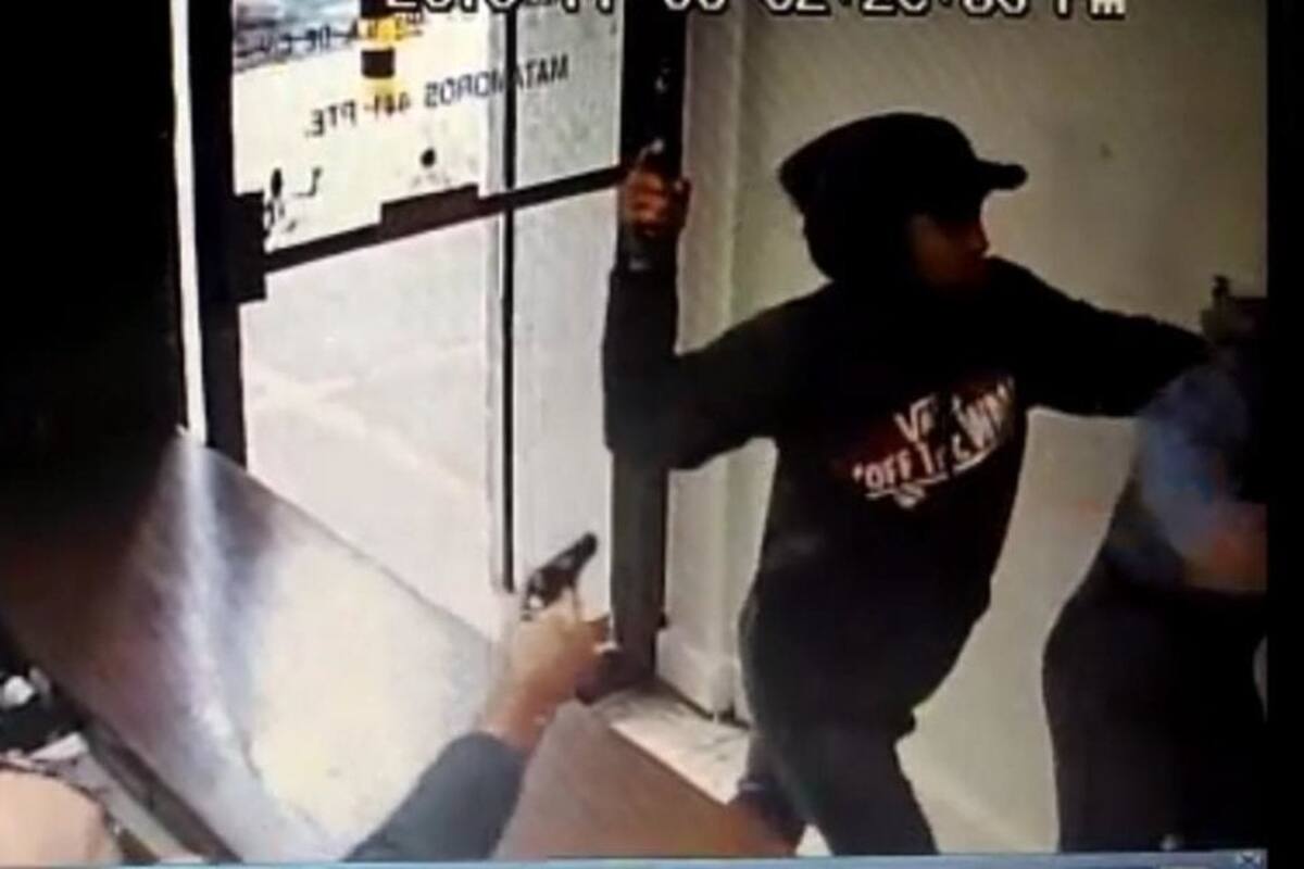Matan a ladrón al momento que intentó cometer un robo y todo quedó grabado