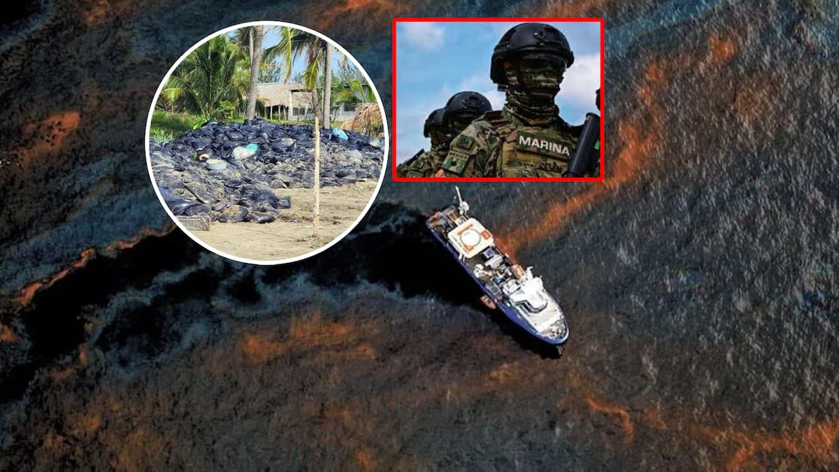 Derrame en Veracruz: pobladores denuncian bolsas con chapopote abandonadas en playas pese a recolección de más de 894 mil kilos. | Especial GH