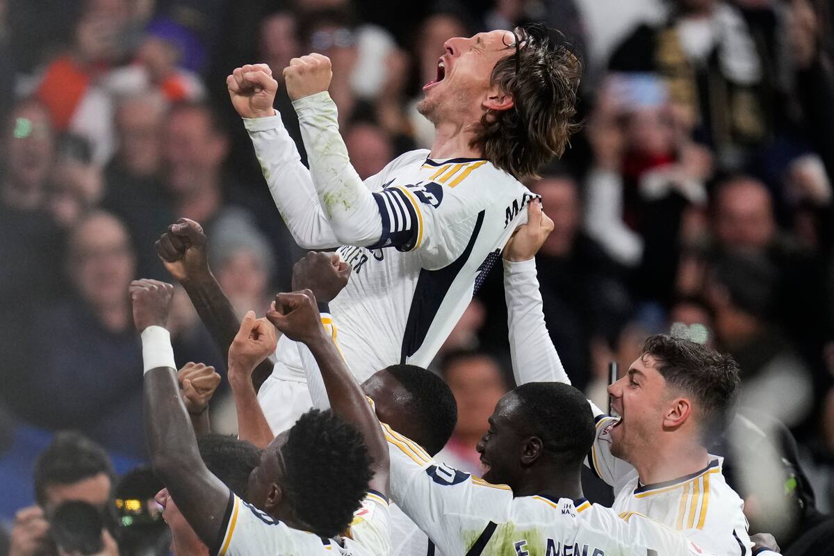 Luka Modric.  (AP Foto/Manu Fernández)