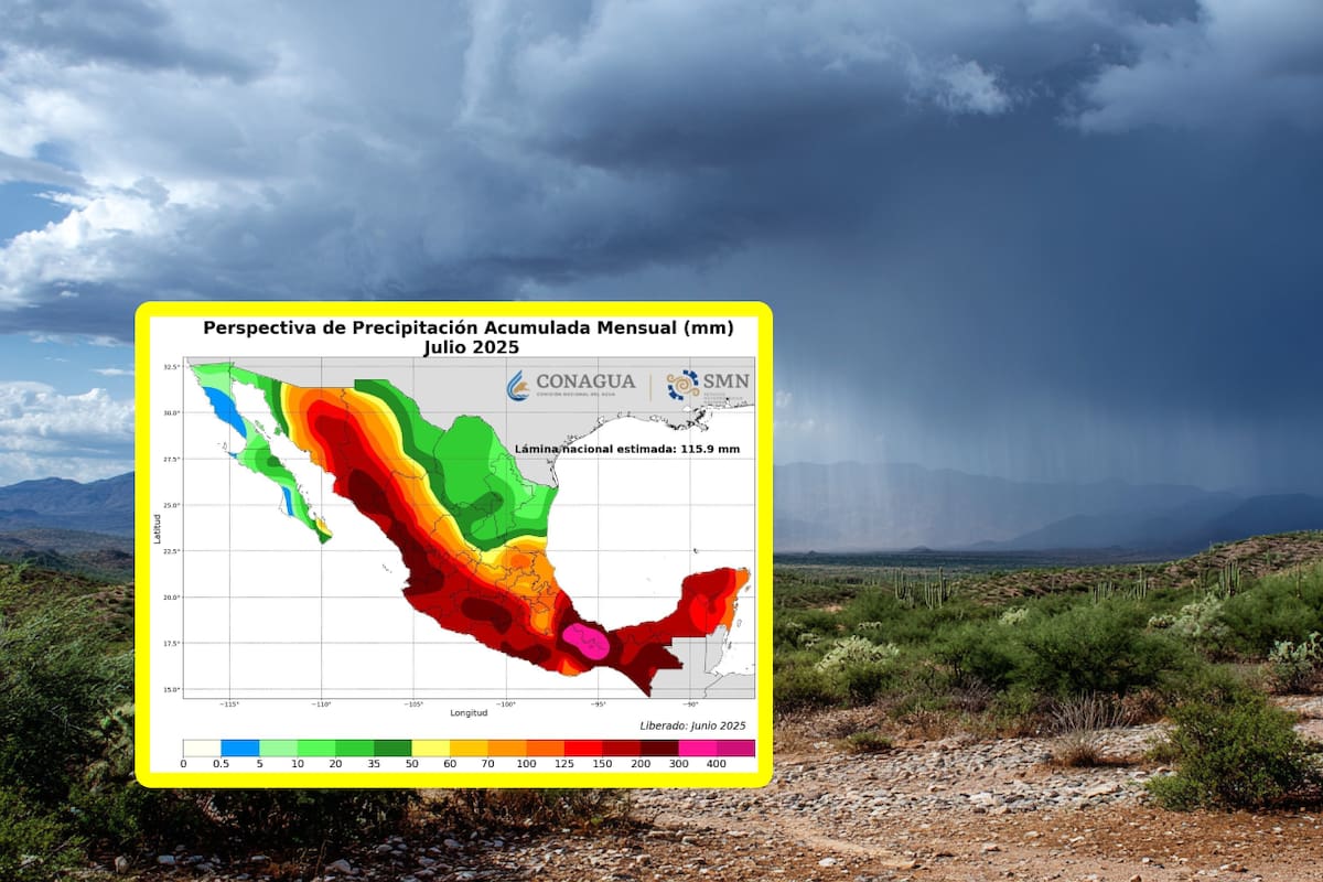 Gobierno de Sonora alerta por pronóstico de lluvias intensas e históricas para el mes de julio