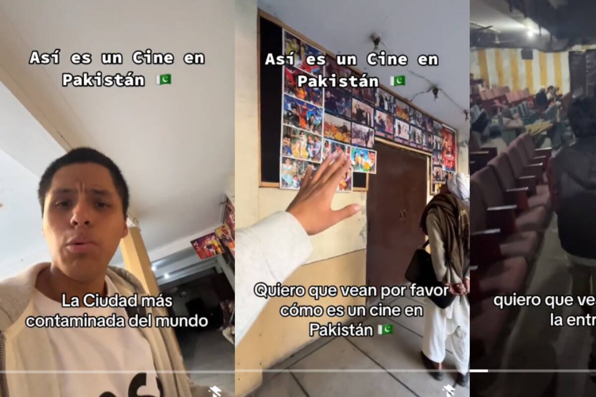 VIRAL: joven entra a un cine en Pakistán y sale ATEMORIZADO por esta fuerte razón