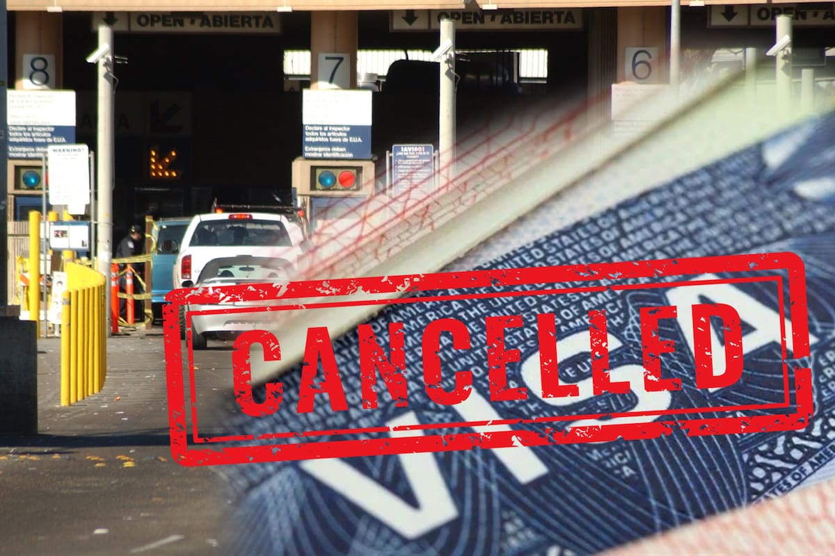 Desconocimiento de reglas migratorias podrían derivar en cancelación de visas para cruzar a Estados Unidos