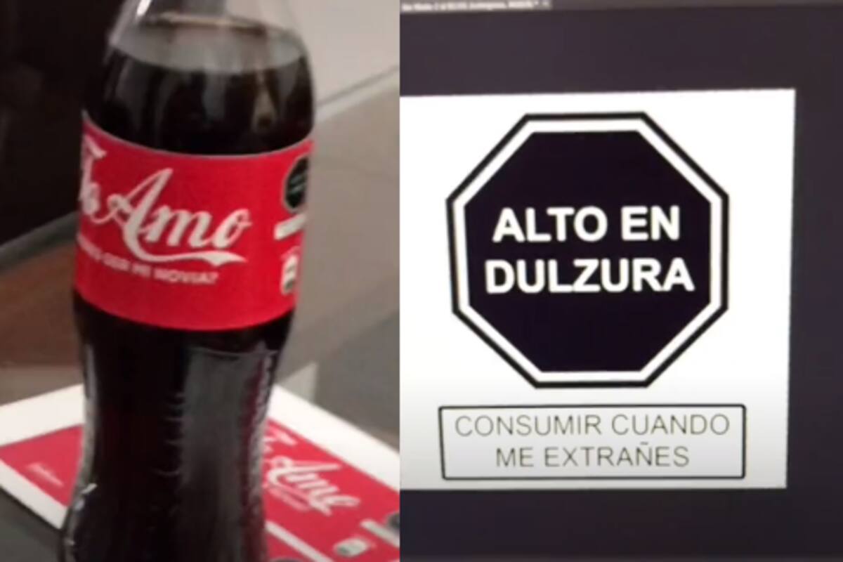 Viral: Transforma etiqueta de refresco para confesar su amor