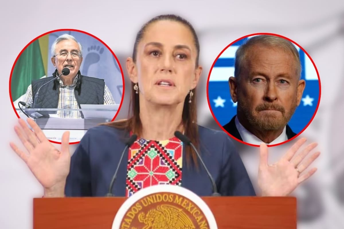 Sheinbaum acusa “actitud injerencista” del embajador de EEUU tras señalamientos contra Rubén Rocha Moya y exige pruebas antes de actuar