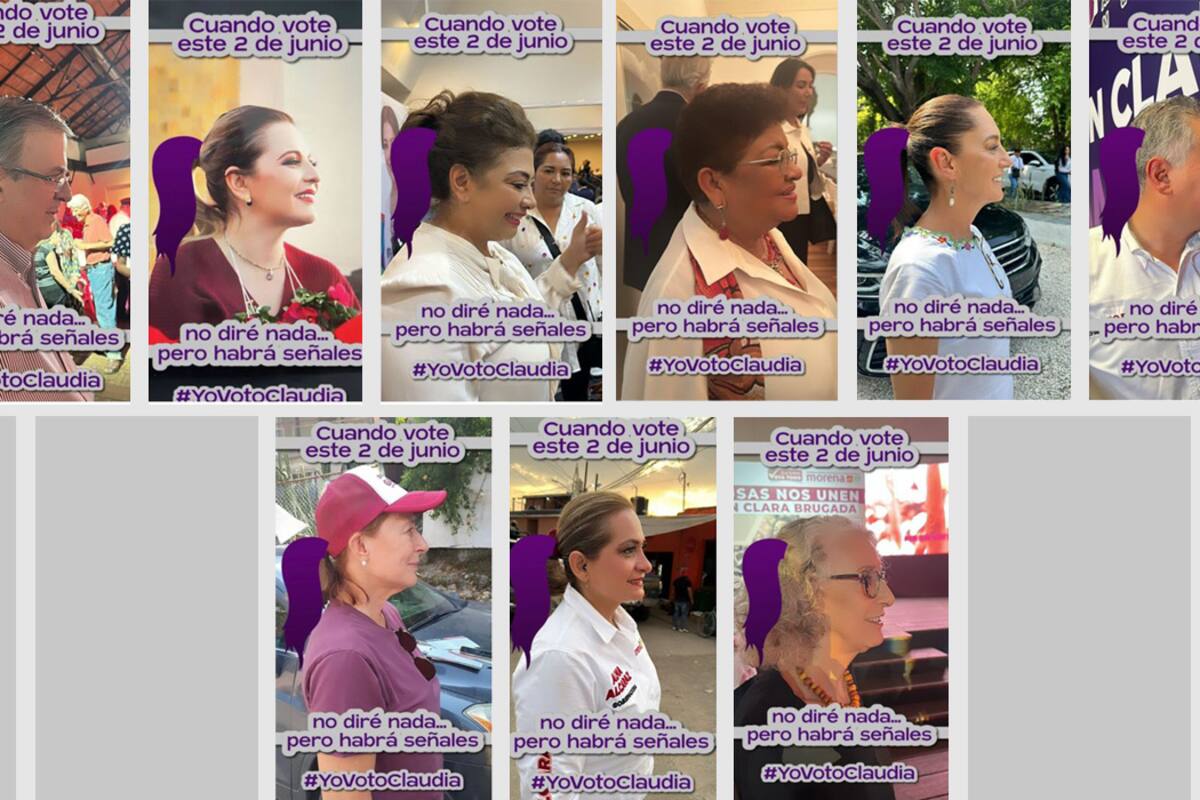 Figuras políticas y artísticas se unen a la tendencia digital “El 2 de junio no diré nada pero habrá señales”