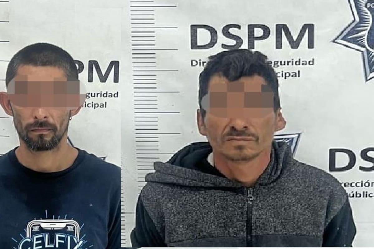 Los sorprenden empujando motocicleta robada en la colonia Lucio Blanco