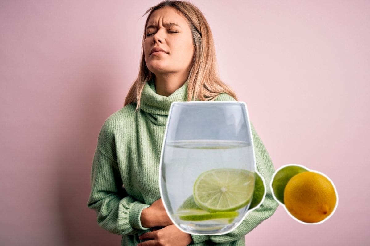 Cómo combatir la indigestión con agua tibia y limón