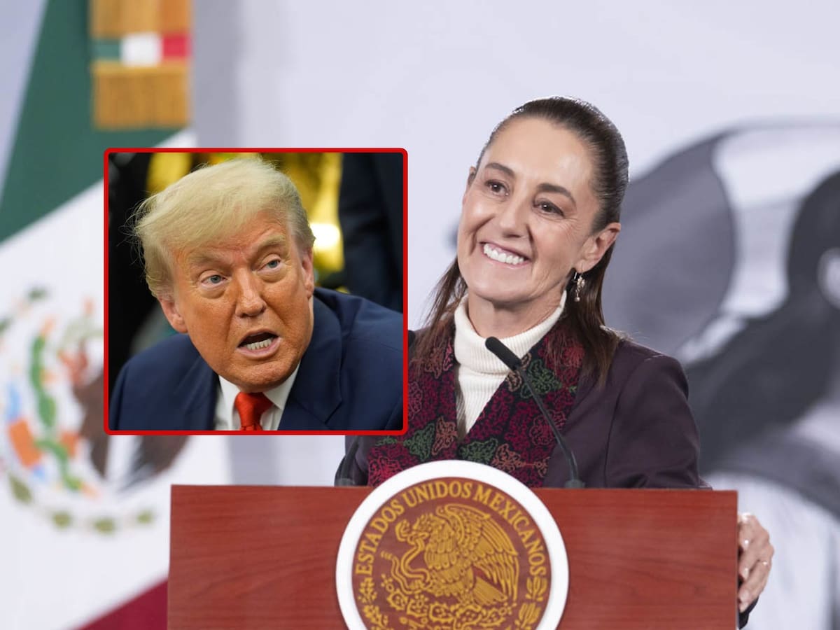 Sheinbaum descarta, por ahora, nuevos envíos masivos de capos a Estados Unidos tras reunión con Trump. | Crédito: Presidencia/AP