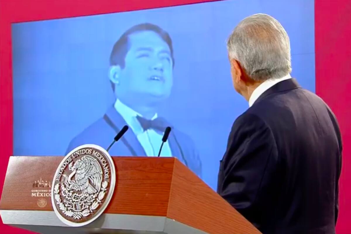 "Era un hombre sensible": AMLO anuncia muerte de Armando Manzanero y suspende conferencia