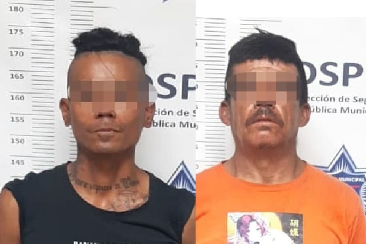 Sorprenden a dos sujetos dentro de escuela primaria en el centro de Mexicali