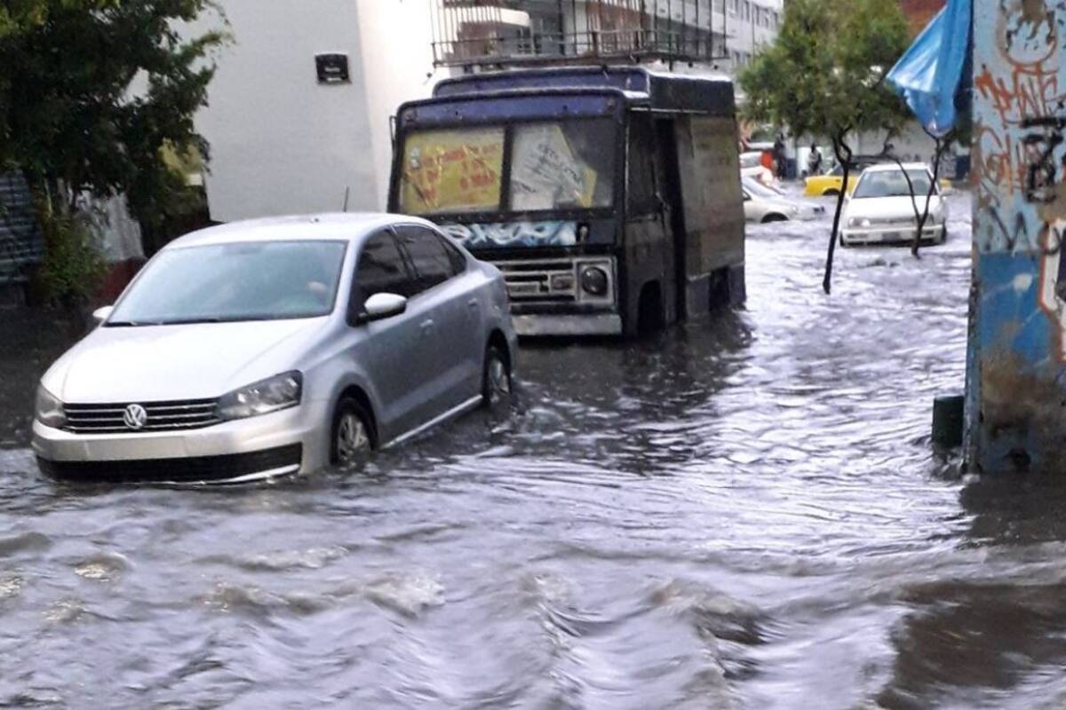 VIDEO: Tormenta y lluvia deja cataratas en Guadalajara