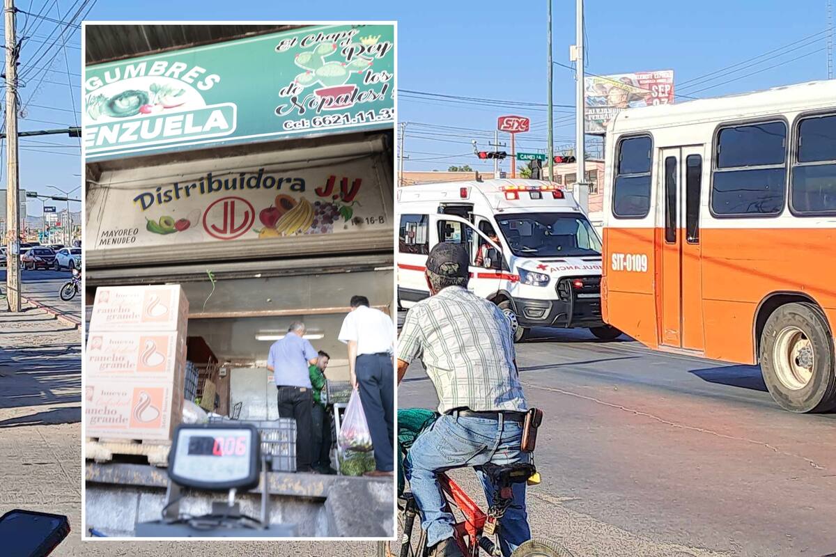 Emilio, ciclista que murió arrollado por camión, trabajaba en Central de Abastos de Hermosillo
