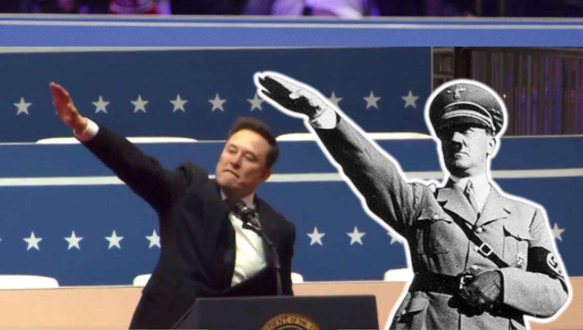 Elon Musk genera polémica por un gesto en el desfile inaugural de Trump
