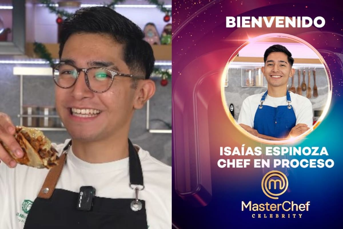 El influencer, Isaías Espinoza, se une a “MasterChef Celebrity” 2025