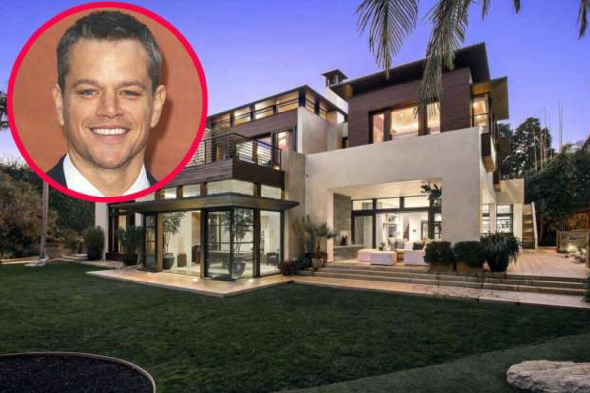 Matt Damon pone a la venta su mansión por 21 millones de dólares