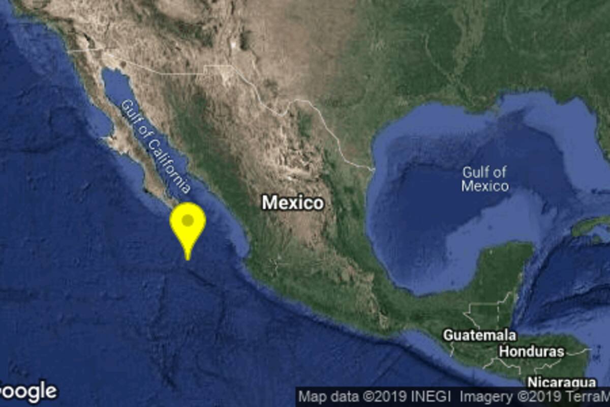 Sismo de 5.8 grados ocurre cerca de Cabo San Lucas, Baja California Sur