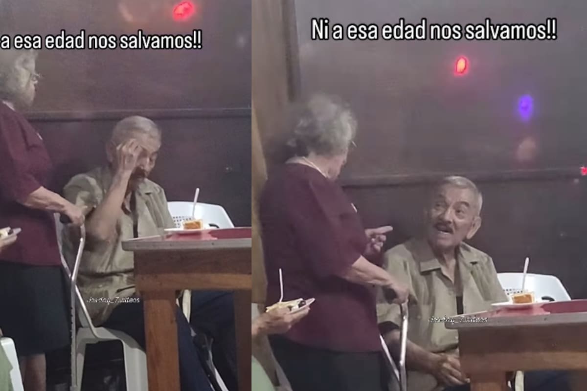Mujer dedica “Rata de dos patas” a su esposo frente a él y la pareja se vuelve viral