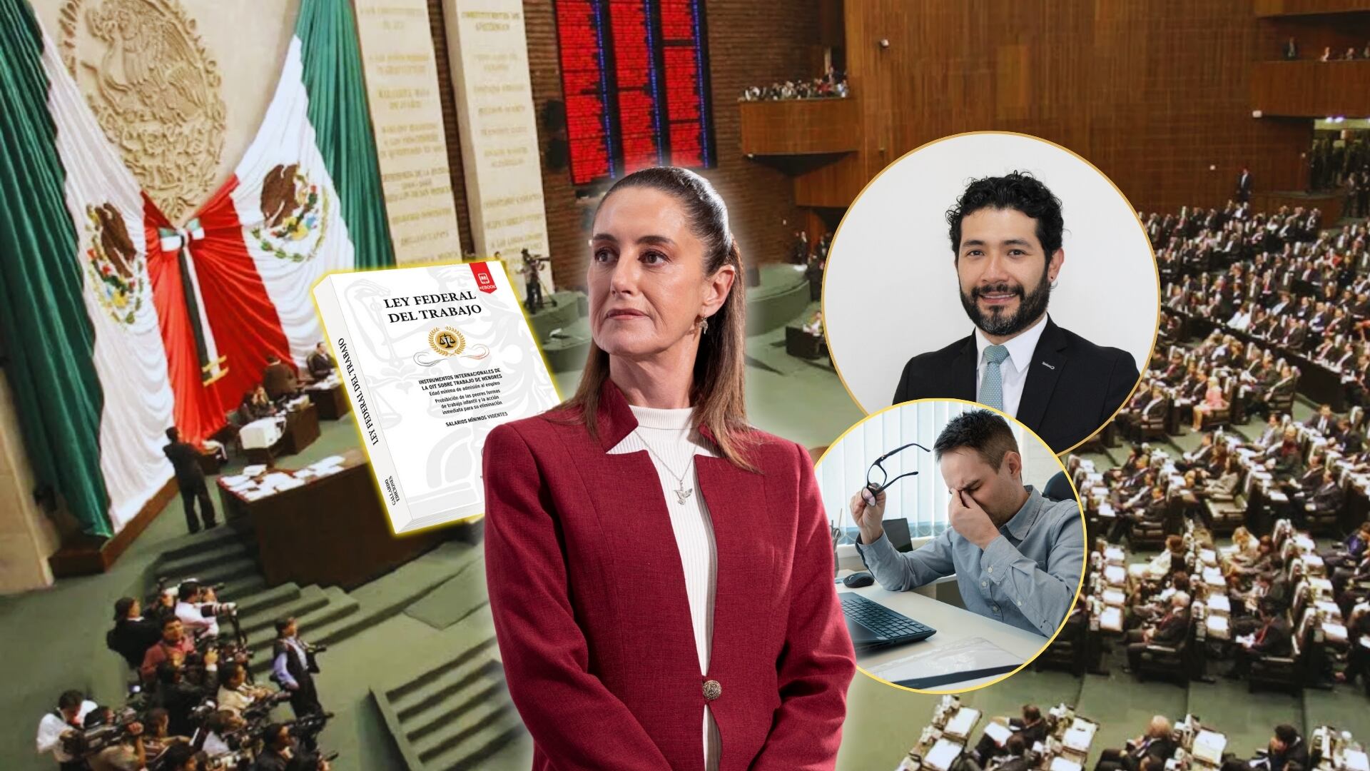 Marath Bolaños, titular de la Secretaría del Trabajo y Previsión Social (STPS), aclaró que esta reforma no implicará la pérdida de otros derechos laborales.