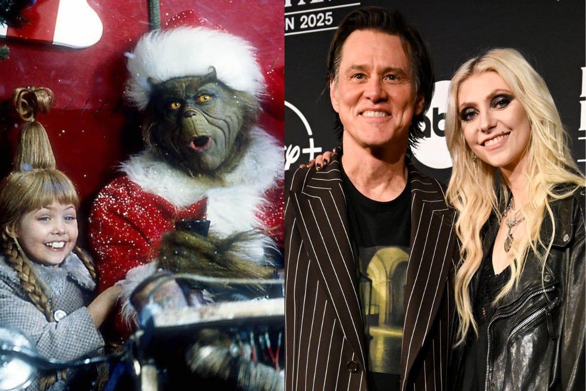 Jim Carrey y Taylor Momsen se reencuentran 25 años después del estreno de “El Grinch”