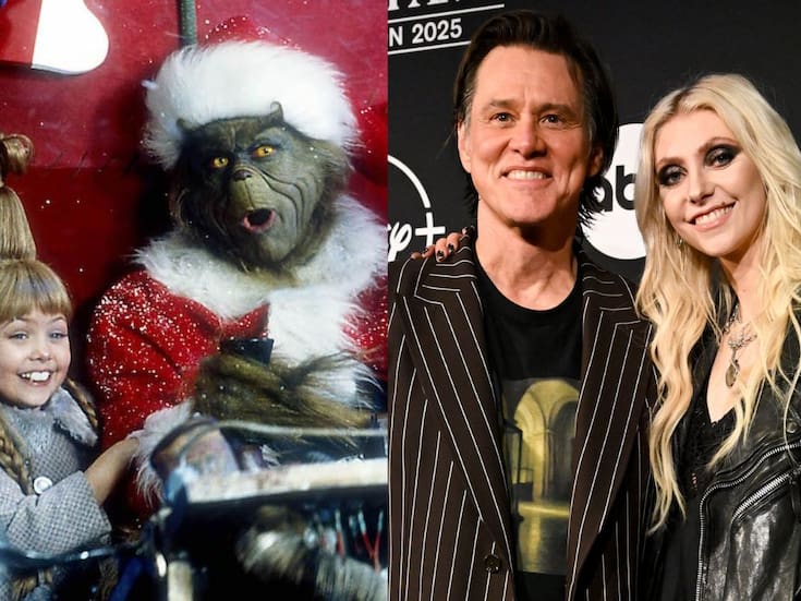 Jim Carrey y Taylor Momsen se reencuentran 25 años después del estreno de “El Grinch”