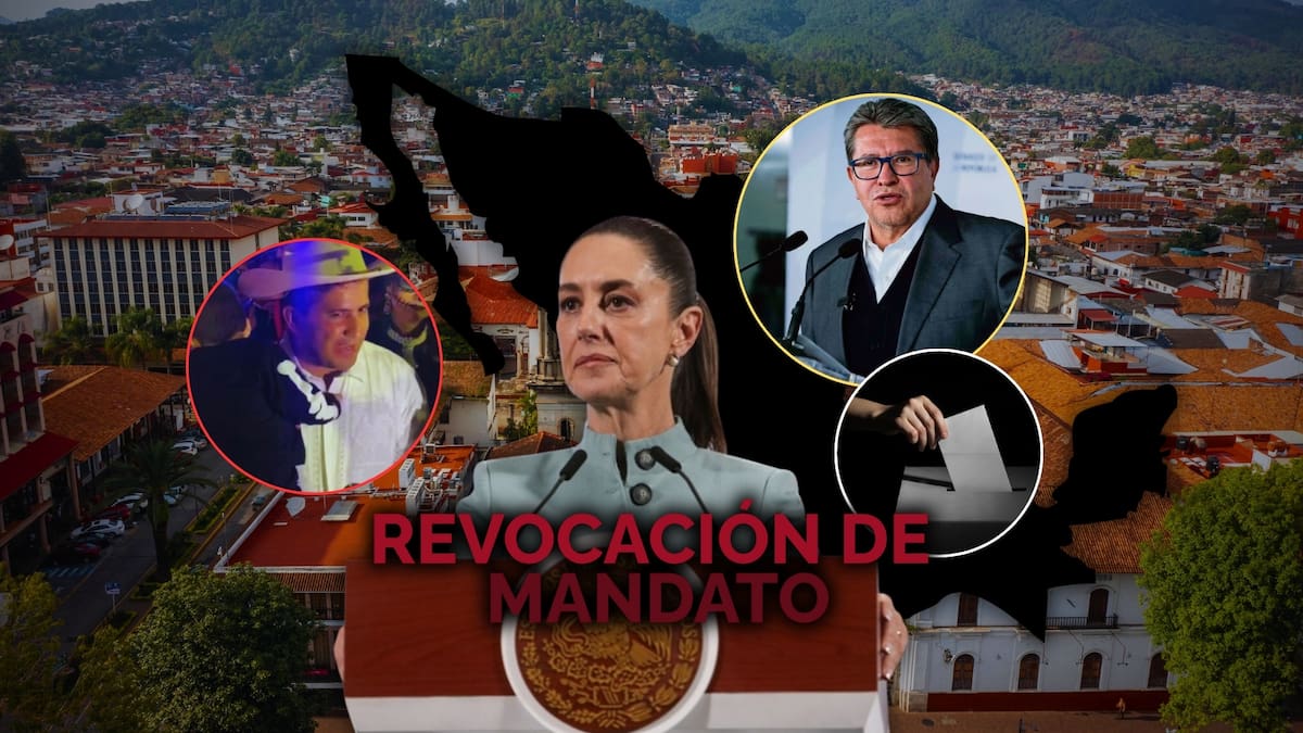 Tras el asesinato de Carlos Manzo, Claudia Sheinbaum estaría dispuesta a someterse a revocación de mandato si el pueblo lo pide, asegura Monreal