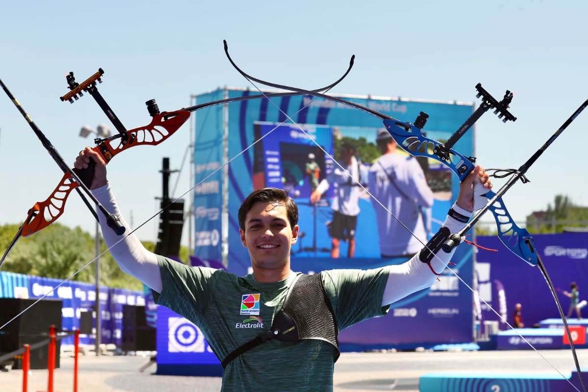 Matías Grande gana la medalla de oro en la Copa del Mundo de Tiro con Arco en Madrid