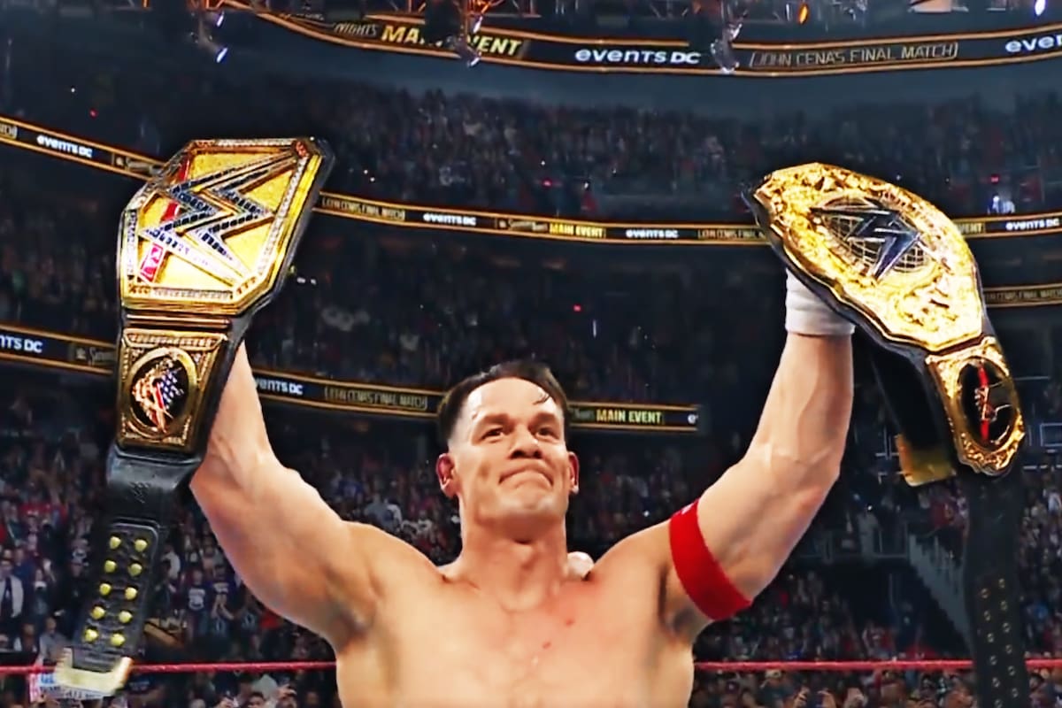 Los detalles que te perdiste en la lucha de retiro de John Cena