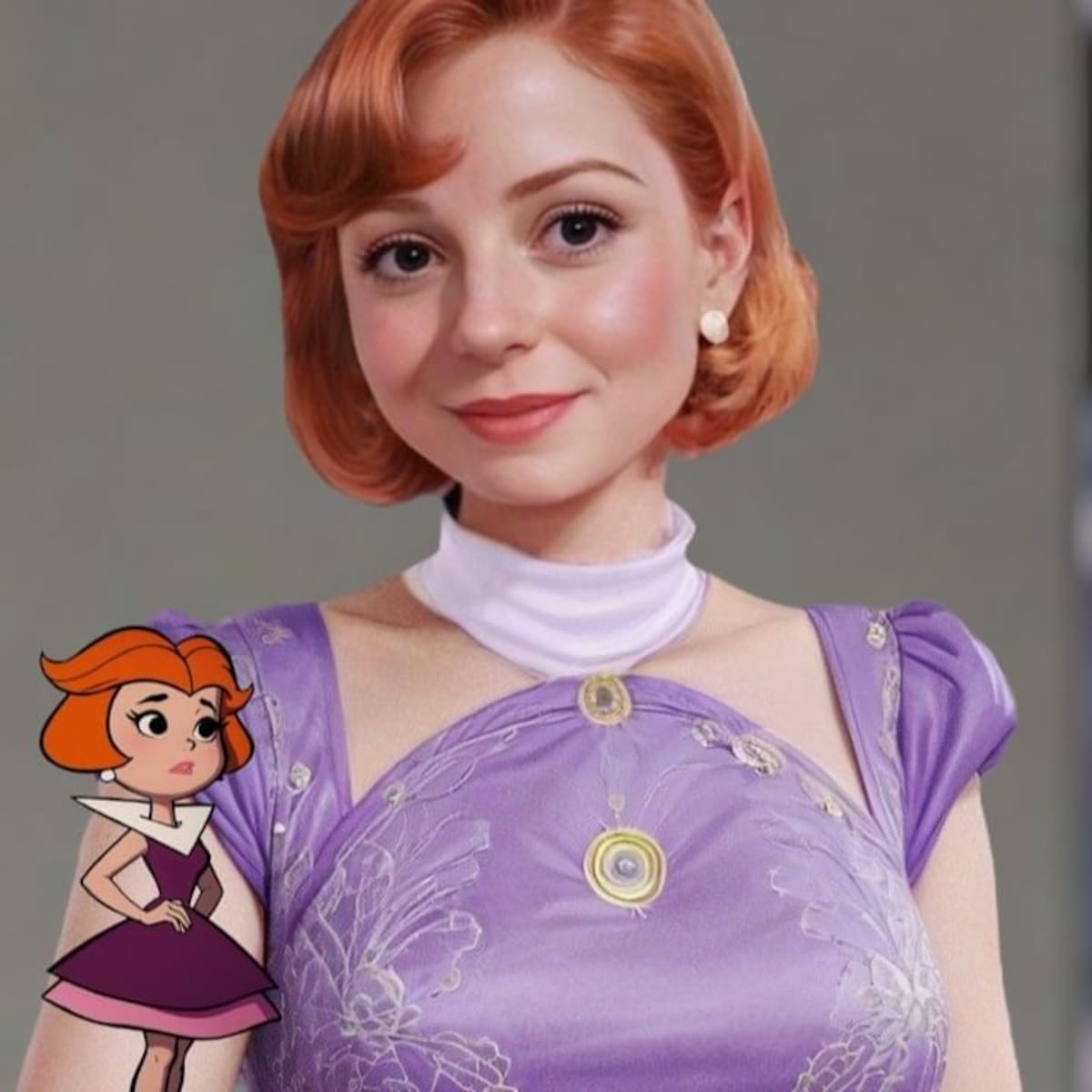 Así se vería Jane Jetson de Los Supersonicos en la vida real según la Inteligencia Artificial