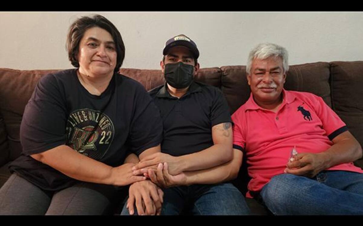 Víctor ya se encuentra bien luego de seis meses operado. Foto: IMSS.