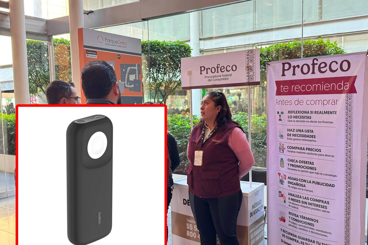 Profeco alerta sobre cargador para Apple Watch