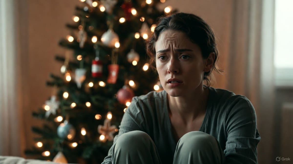 Estrés de fin de año causas de la ansiedad en diciembre y cómo controlarla | Foto: Grok