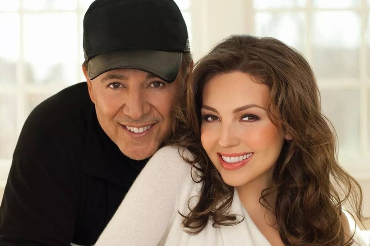 Thalía y Tommy Mottola celebran 24 años de matrimonio