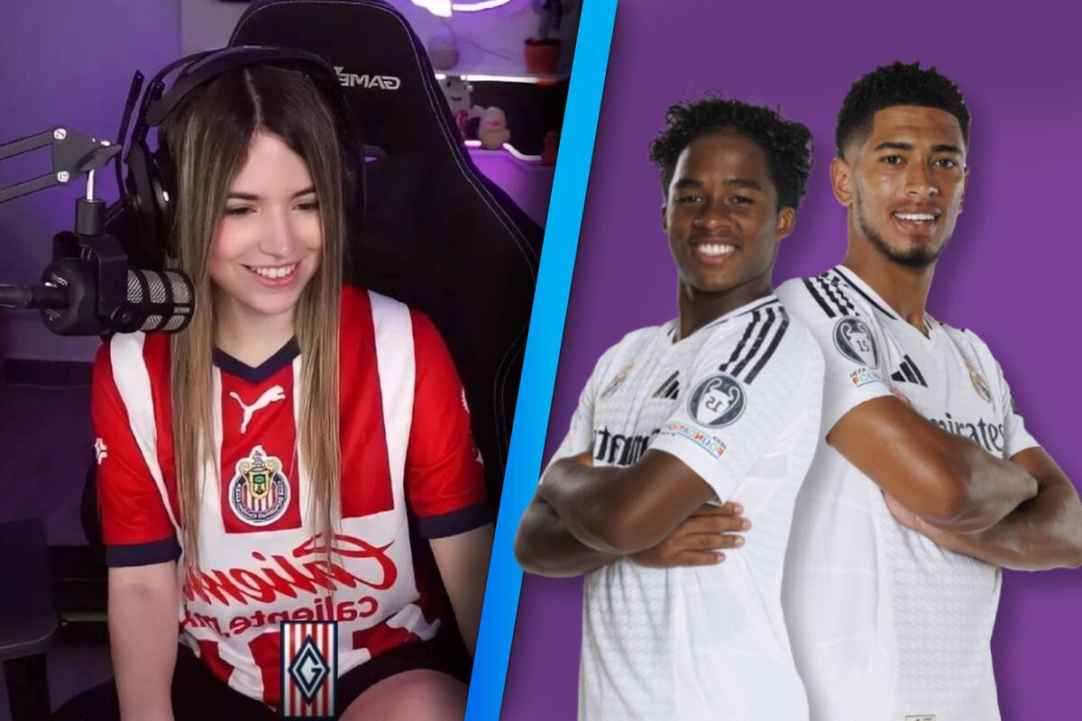 Jude Bellingham y Endrick piden tomarse foto con la Rivers, la streamer mexicana del momento