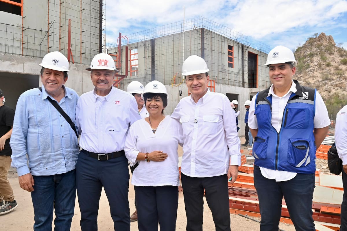 Supervisa Gobernador Durazo avances del Programa de edificación de casas en Hermosillo