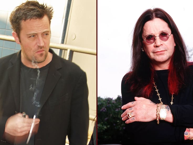Matthew Perry asistía a reuniones de Alcohólicos Anónimos en la casa de Ozzy Osbourne