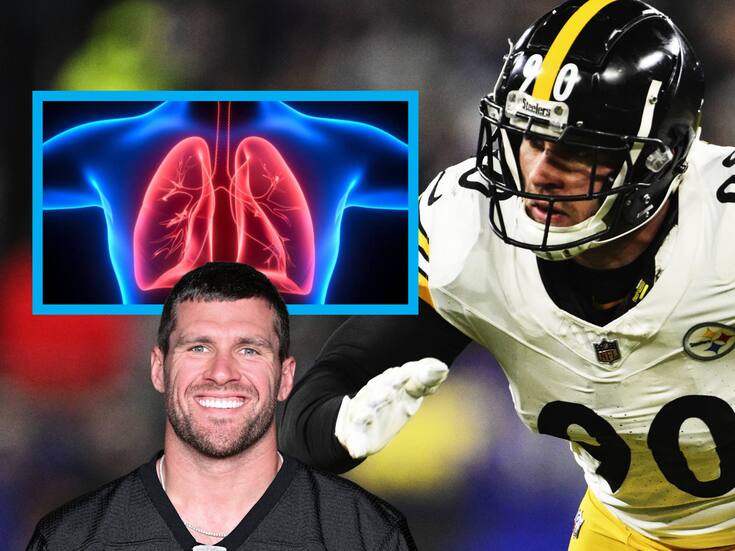 ¿Qué le pasó en los pulmones a T.J. Watt de los Steelers? ¿Jugará contra Dolphins en el Monday Night Football?