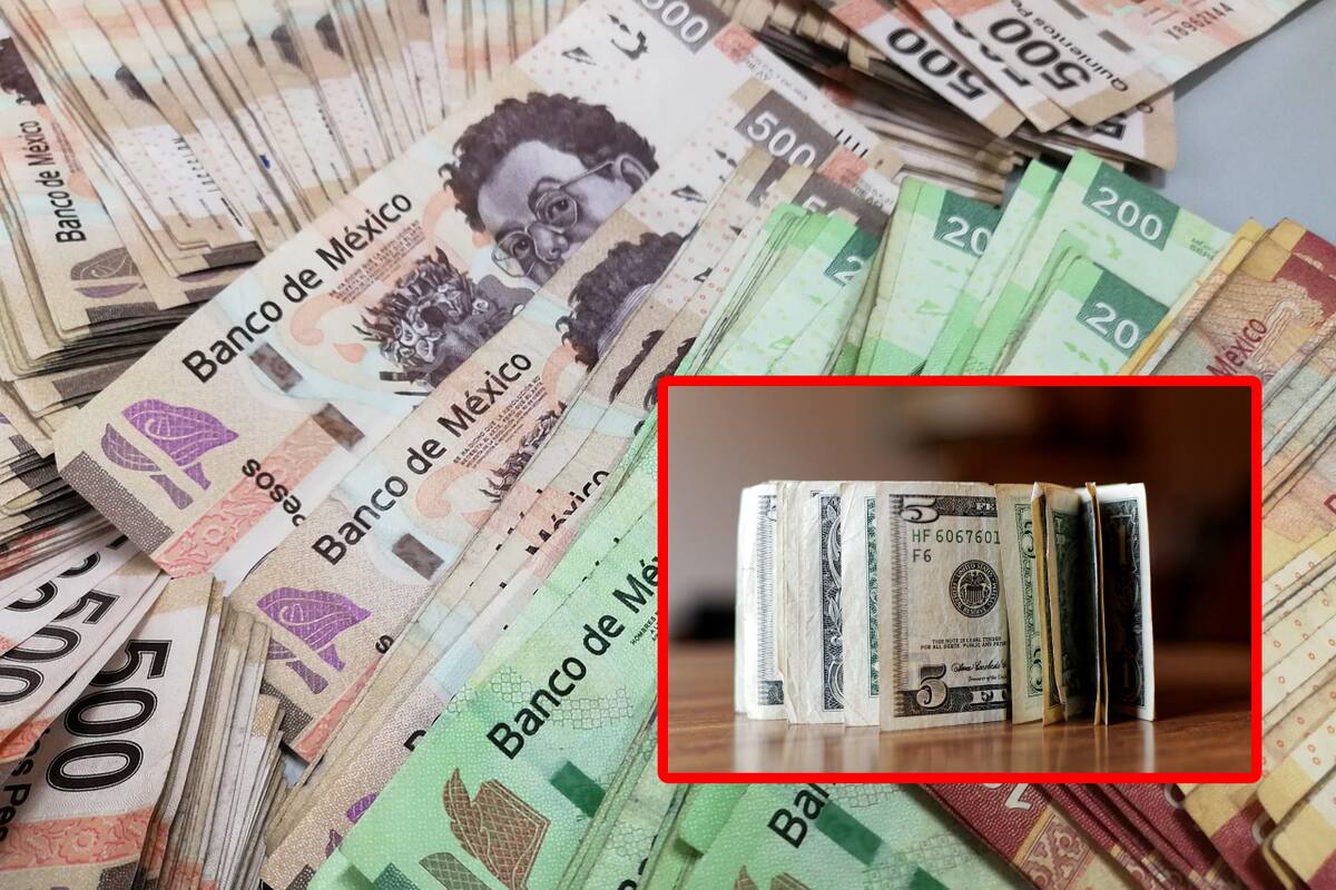 Peso mexicano cae fuertemente ante el dólar este 16 de enero