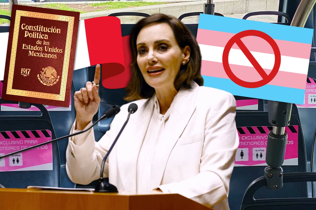 Lilly Téllez propone redefinir “mujer” y “hombre” según el sexo biológico en la Constitución, “como en el Reino Unido”