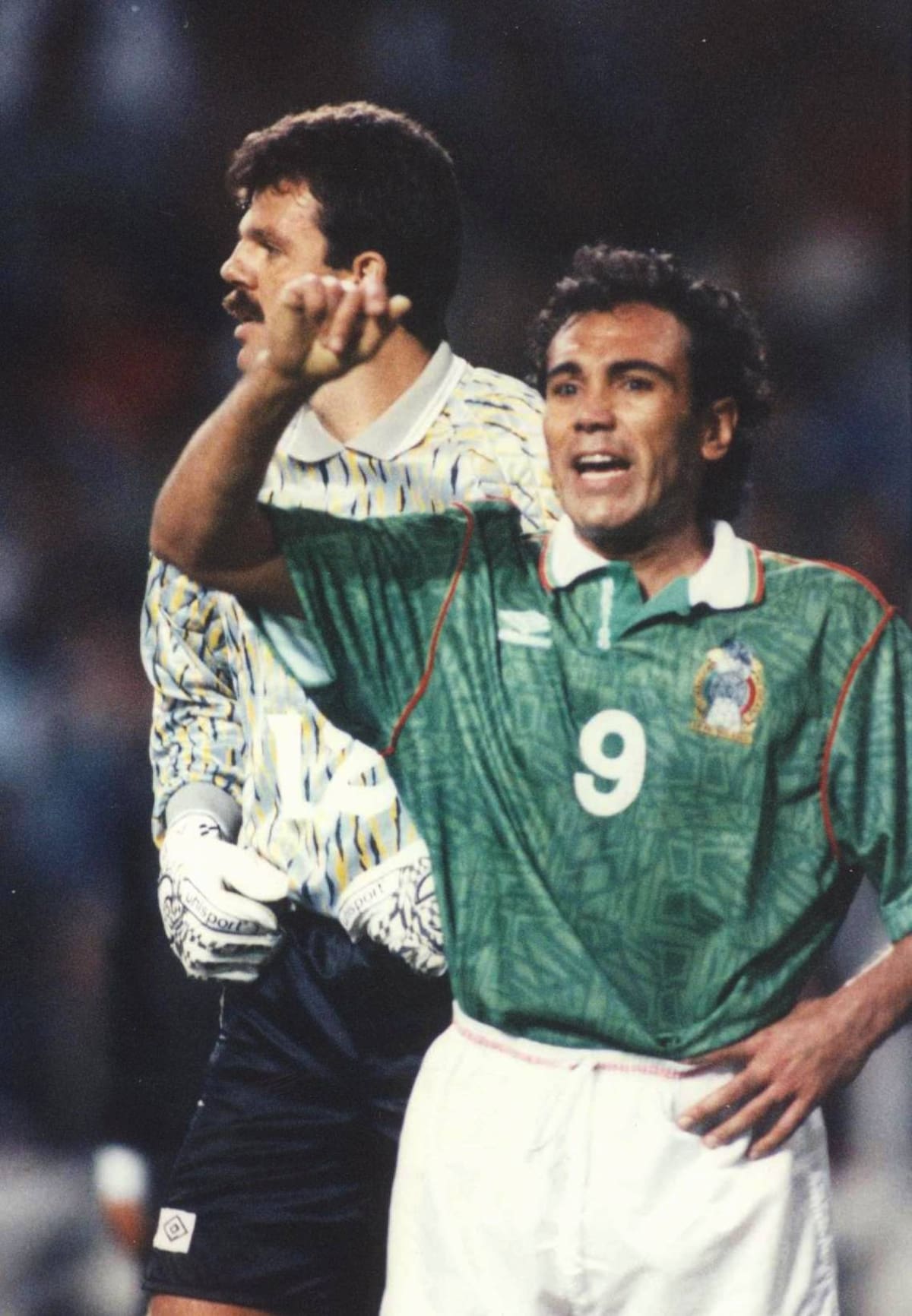 Hugo Sánchez en el 'Tri' no tuvo el mismo éxito que en el Real Madrid. (Foto: Archivo GH)
