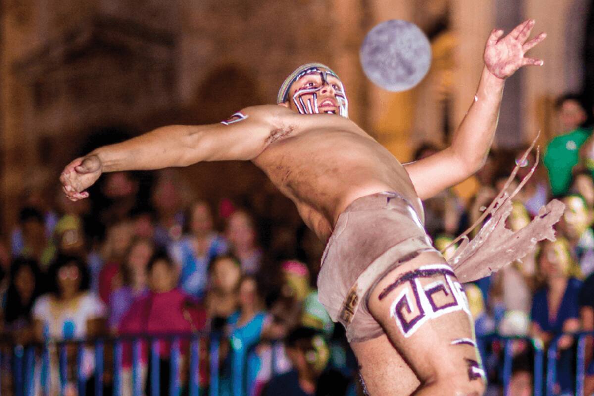 Reviven en Yucatán juego de pelota para rescatar raíces mayas